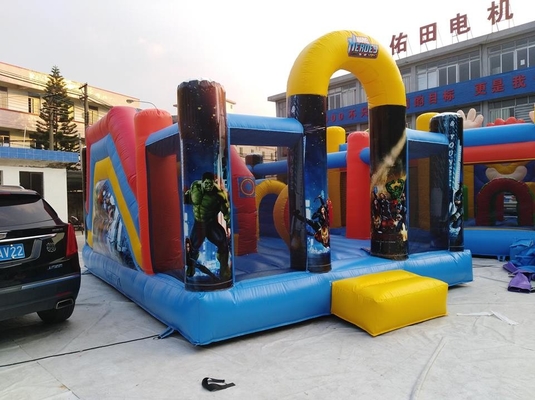 Casa exterior do salto de Jumper Inflatable Combo Bouncer Castle do salto do divertimento