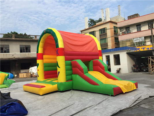 Casa de salto inflável do leão-de-chácara das crianças da categoria comercial do castelo do tema animal