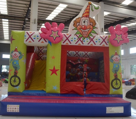 Palhaço Inflatable Bouncy Castle das crianças que salta a prova combinado da água do parque