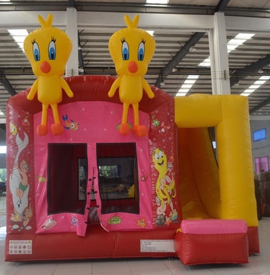 Palhaço Inflatable Bouncy Castle das crianças que salta a prova combinado da água do parque