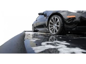 Salve o meio ambiente Tapete de contenção de água de garagem para lavagem de carros e sistema de recuperação de água inflável para lavagem de carros