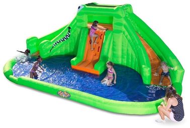 Mini parque inflável da água, campo de jogos de flutuação inflável engraçado do parque da água