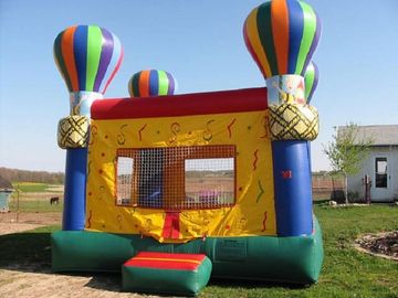 Casa personalizada Inflatables do salto da explosão do balão de ar quente para o divertimento