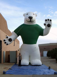 Dos produtos infláveis da propaganda do urso polar à prova de água inflável da mascote