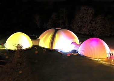 A novela gigante conduziu a barraca inflável Customizd da abóbada que ilumina a barraca inflável do ar para o evento grande
