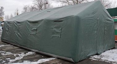 Barraca inflável de Militaly do salvamento de 20 pessoas altamente durável para o acampamento