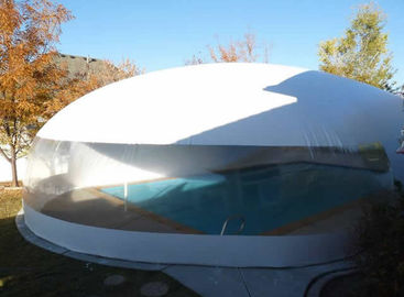 Barraca exterior inflável da abóbada do ar da prova da água para a piscina