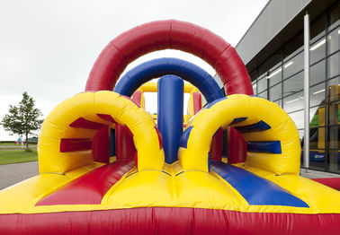 Castelos Bouncy infláveis populares do curso de obstáculo do divertimento que excitam