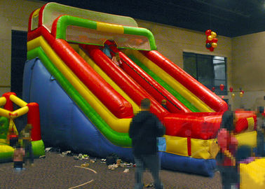 Corrediça inflável comercial do arco-íris para a corrediça inflável grande do salto do evento/gritador