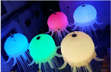 Balão de suspensão inflável personalizado do diodo emissor de luz dos produtos infláveis da propaganda