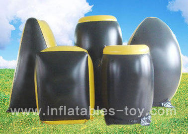 Jogos infláveis profissionais dos esportes, depósito inflável do Paintball com 0,55 materiais do PVC