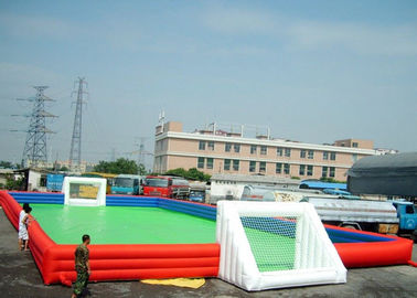 Campo de futebol exterior de 12 x de 2 x de 6m/passo de futebol infláveis com bomba de ar