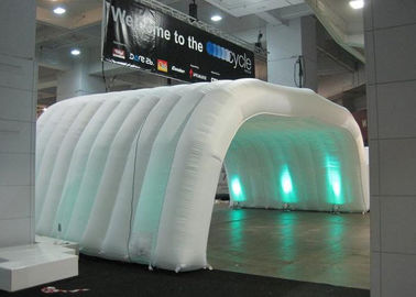 Tipo telhado da barraca do PVC do ar da barraca/barraca infláveis exteriores do evento com luz conduzida