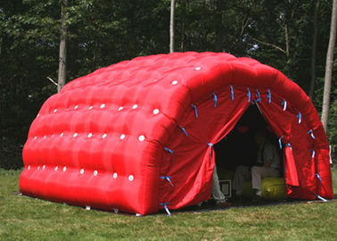 Barraca exterior vermelha, barraca inflável de Garge do gigante para o carro com material do PVC