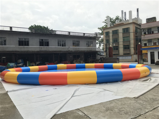 PVC feito-à-medida de 0.9mm cores infláveis da mistura da piscina