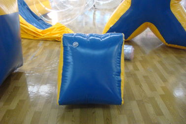 Paintball inflável dos depósitos do triângulo de 0.9mm, campo do depósito do jogo exterior para o jogo