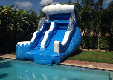 Cuatom fez a onda do tamanho a corrediça inflável comercial para a piscina do quadro de Mrtal