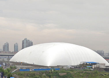 Estrutura de construção branca do ar da barraca inflável gigante super durável para o jogo do tênis