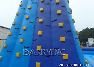 Dos jogos infláveis dos esportes do jogo de crianças jogos de escalada infláveis gigantes azuis