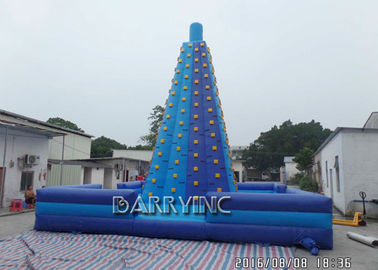 Dos jogos infláveis dos esportes do jogo de crianças jogos de escalada infláveis gigantes azuis