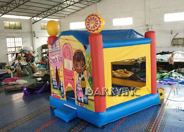 Casa de salto do salto da explosão do castelo do leão-de-chácara inflável popular para o partido das crianças