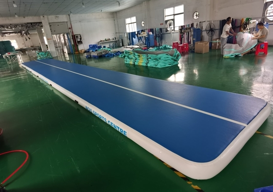 Trilha de ar 15*2*0.2m de DWF 1.2mm Plato Inflatable Gymnastics Tumble Mats