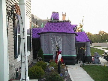 Decoração assombrada inflável do partido de Dia das Bruxas da casa de Dia das Bruxas que anuncia Inflatables