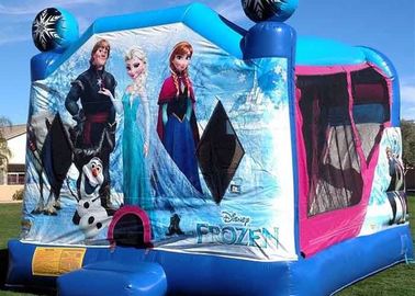 Castelo de salto Bouncy inflável temático congelado personalizado para o partido das crianças