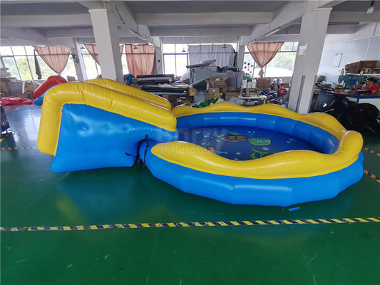 Piscina inflável de pvc para bebês com toboágua para esportes aquáticos para crianças