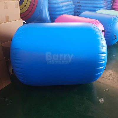 Esteira de barril inflável OEM para pista de ar de ginástica inflável rolo de pista de ar de equilíbrio quente