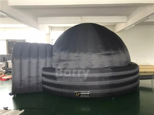 Tenda de cúpula de projeção de planetário inflável portátil tenda de tela de cinema de projeção inflável