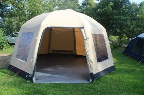 Barracas de acampamento à prova d'água para 8 pessoas Camping família ao ar livre Tenda Glamping