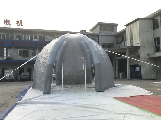 Evento que anuncia a barraca inflável de acampamento selada ar do ar da aranha da exposição da barraca