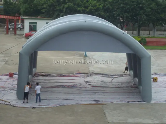 Tela da barraca da lavagem de Barry Easy Up Inflatable Car que imprime a barraca de abrigo do carro