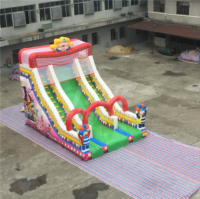 corrediça seca inflável do PVC de 0.55mm com imprimir corrediças de água do parque de diversões