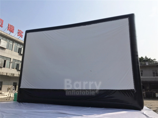 Tela de filme inflável comercial com projetor/20 Ft exteriores de tela de filme inflável para o evento