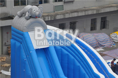Equipamento exterior inflável personalizado do parque de diversões do elefante grande para crianças