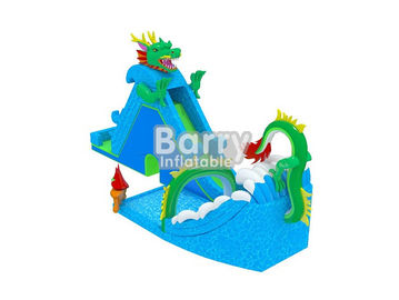Parque de diversões inflável das crianças engraçadas/parque inflável da água do dragão com boa qualidade