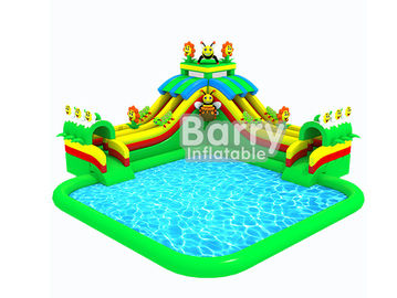 O parque inflável exterior do Aqua do campo de jogos/3 desliza o divertimento inflável da água para crianças