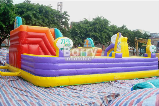 Brinquedo inflável divertido para parque de diversões Playground Combo saltitante Castelo de salto