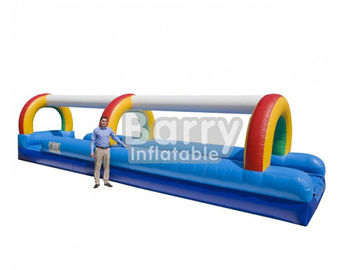 Deslizamento da corrediça de água do arco-íris comercial e corrediça infláveis infláveis para crianças