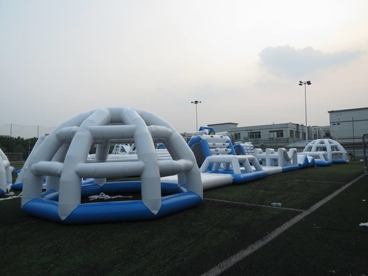 OEM 0.9mm PVC inflável parque aquático jogos parque aquático flutuante
