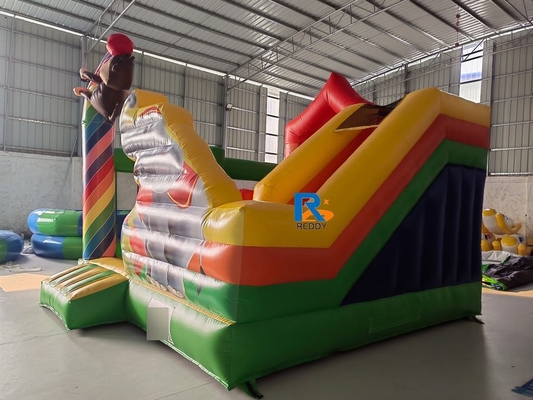 o salto comercial do PVC de 0.55mm fortifica animais Jumper Inflatable Castle