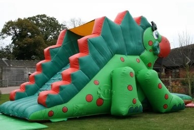 Tamanho personalizado Slides de água infláveis Dinossauro Casa de salto para crianças