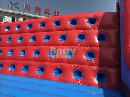 Jogos de desporto ao ar livre 5k obstáculos inflável para gigante comercial combo inflável