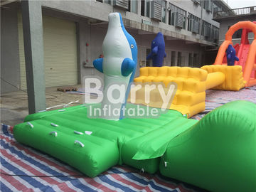 Gigante parque inflável surpreendente adulto da água de 22 * de 25m com ventilador de ar/material do reparo