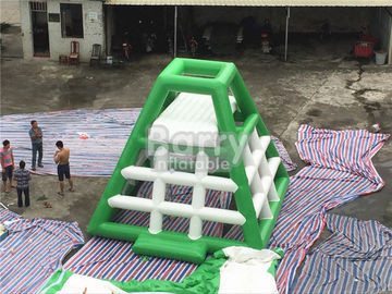 a água inflável alta de 4.8m brinca a torre de salto da água inflável com corrediça de água