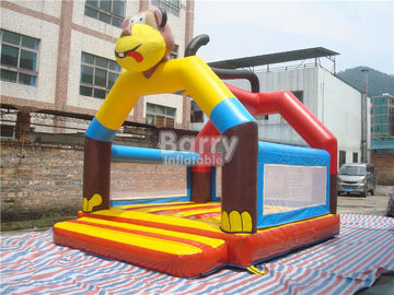 Salto inflável da lua do macaco, casa de salto personalizada do salto para crianças