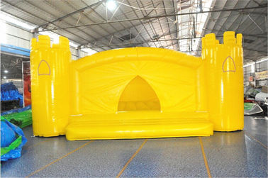 Casa grande amarela do salto da categoria comercial do Moonwalk do salto para os adultos EN71 aprovados