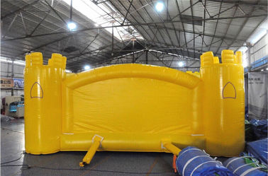 Casa grande amarela do salto da categoria comercial do Moonwalk do salto para os adultos EN71 aprovados
